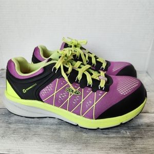 Keen Utility Vista Energy Womens Work Shoe 9 Wide Composite Toe F2413-18 Purple